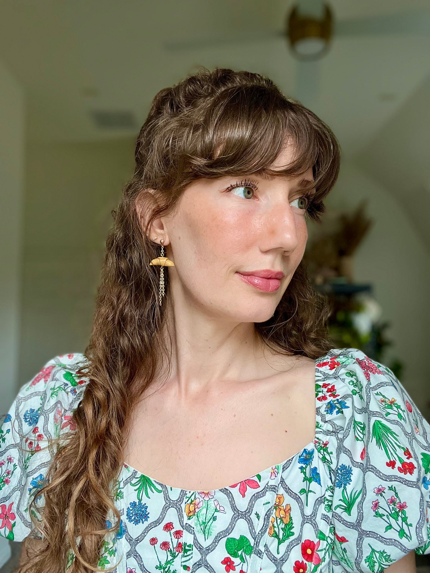 Croissant Earrings