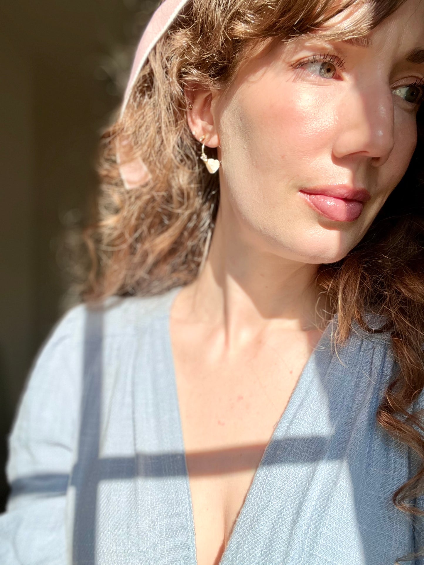 Heart of Stone Hoops