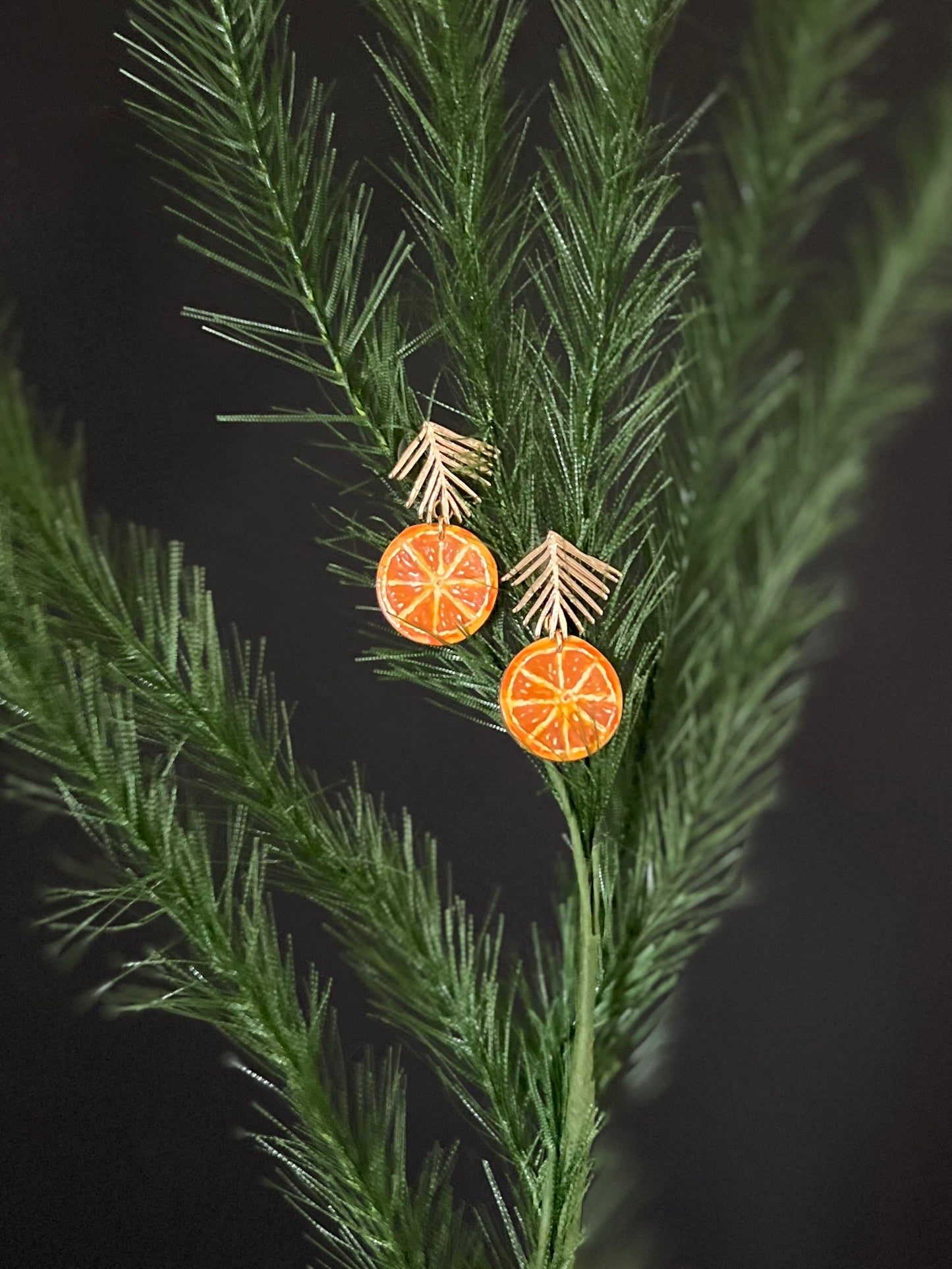 Painted Orange Slices