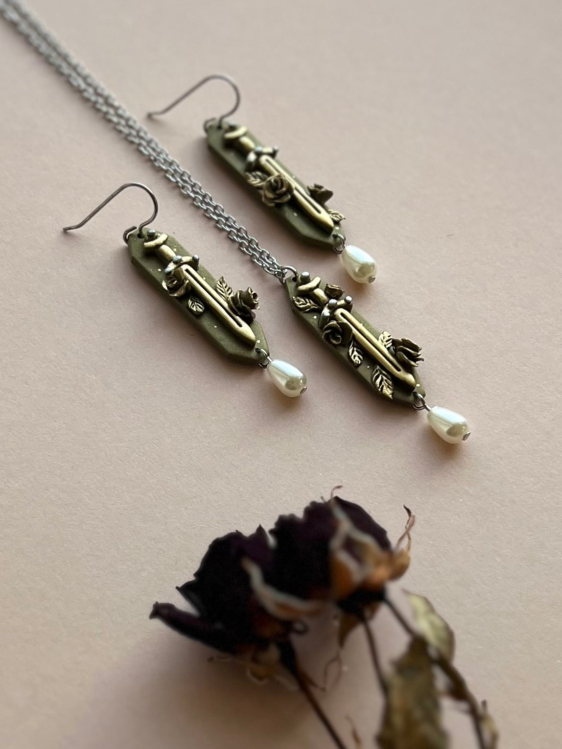 Golden Sword Necklace