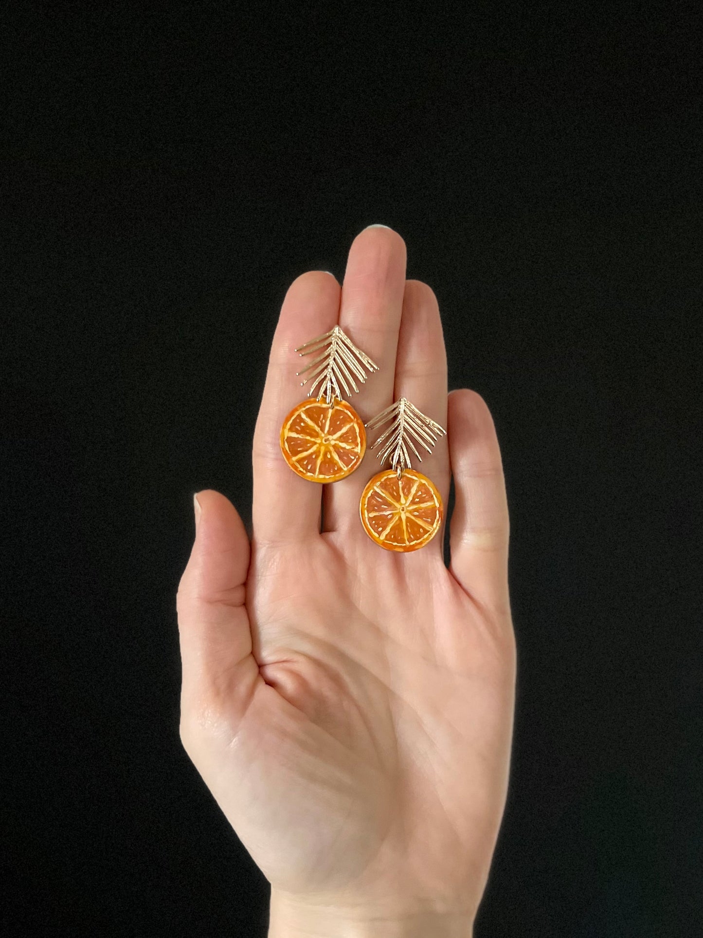 Painted Orange Slices