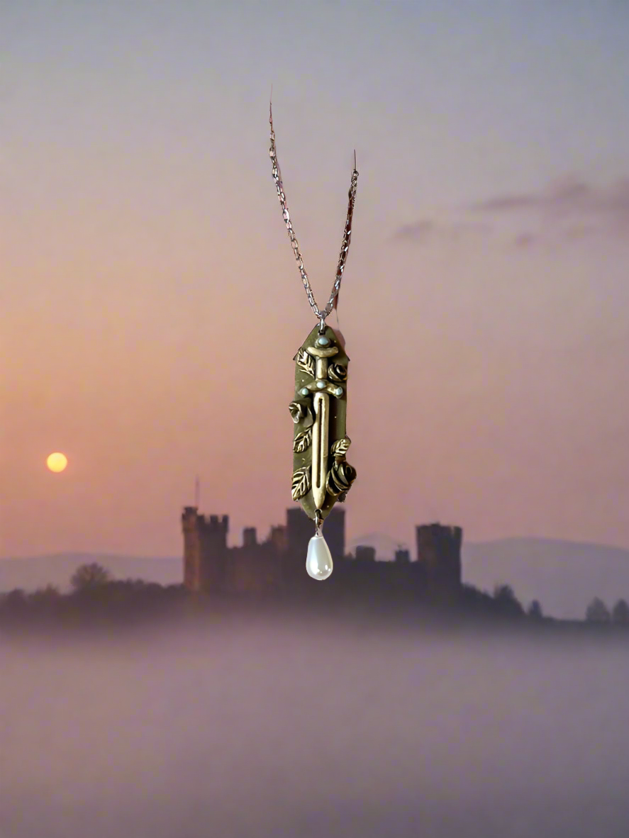 Golden Sword Necklace