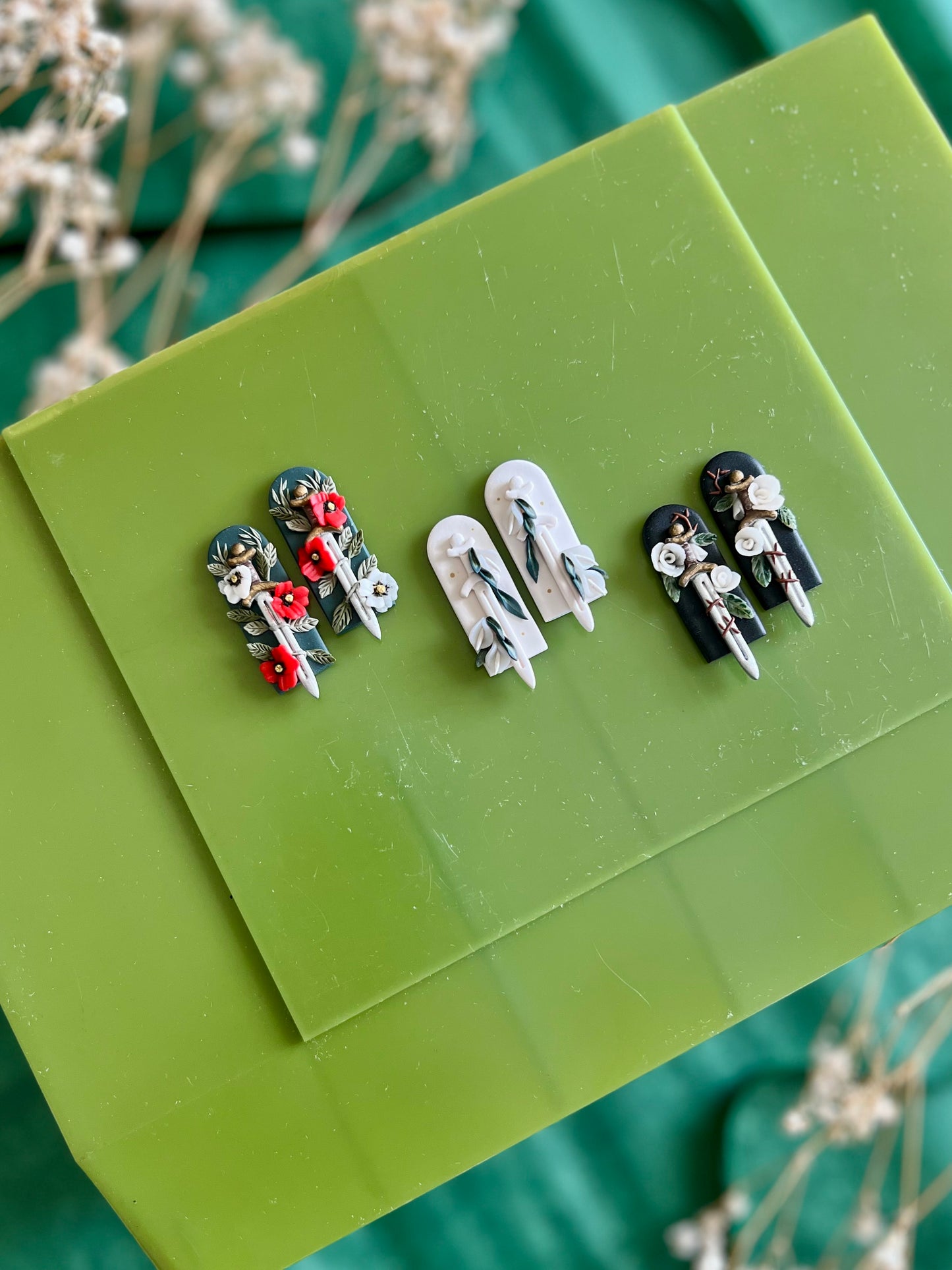 Poppies for Peace Earrings