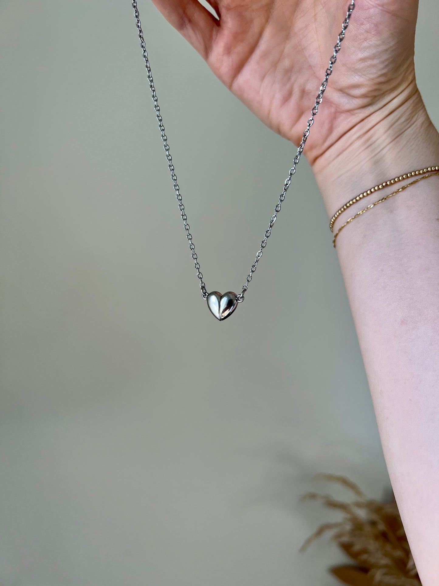 Silver Heart Necklace