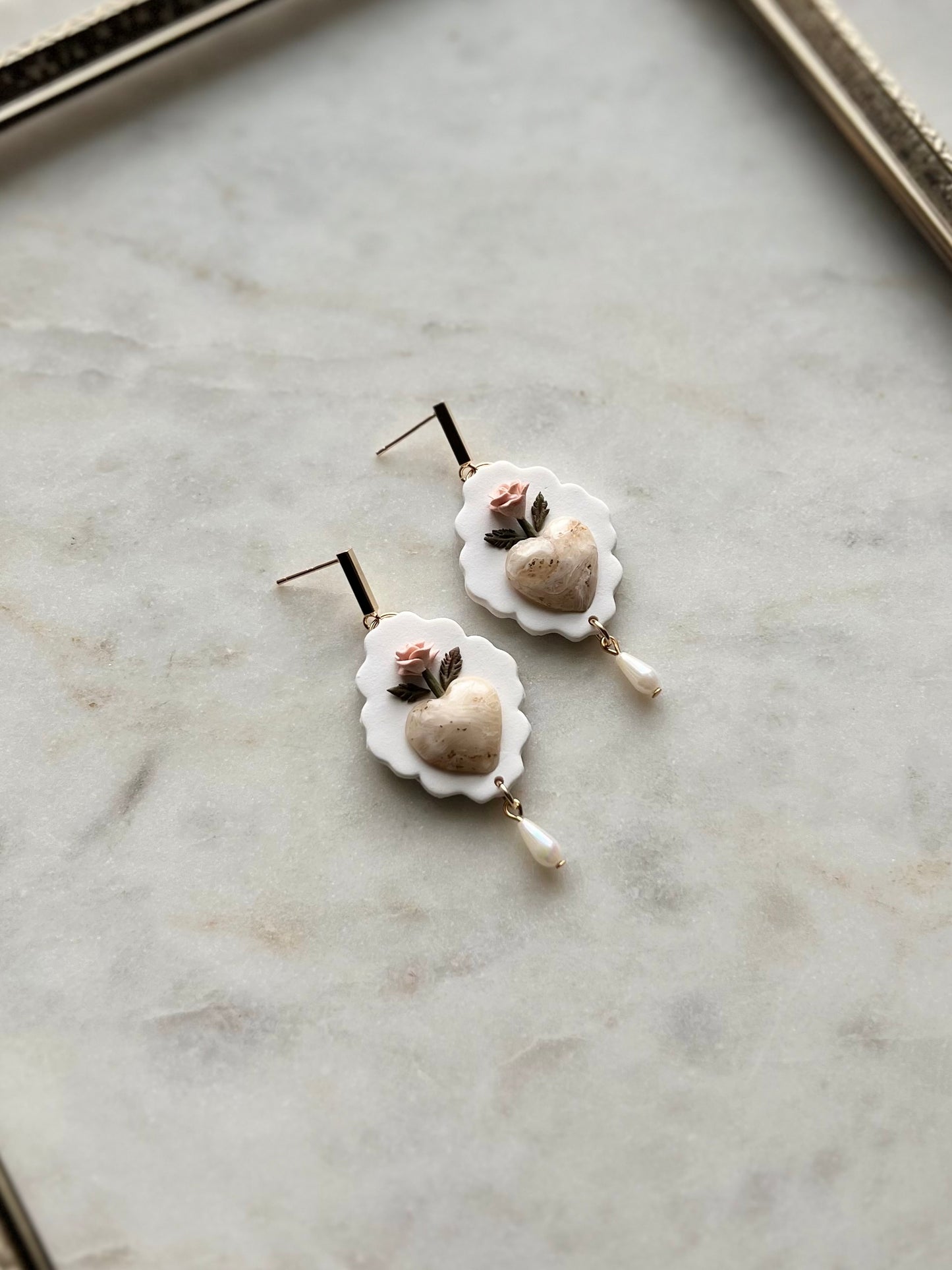 Regency Rose Earrings