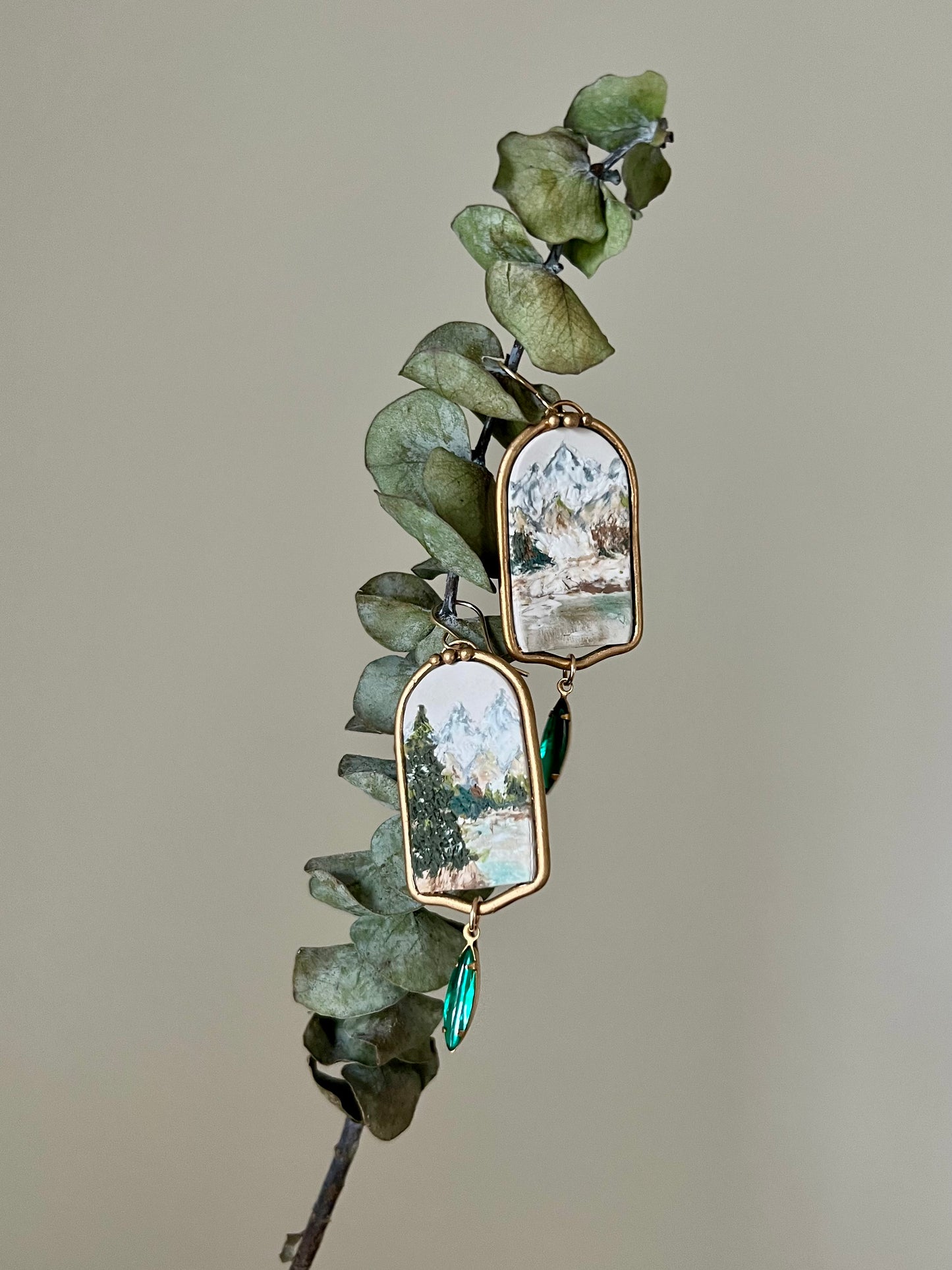 Mountain Landscape Dangle