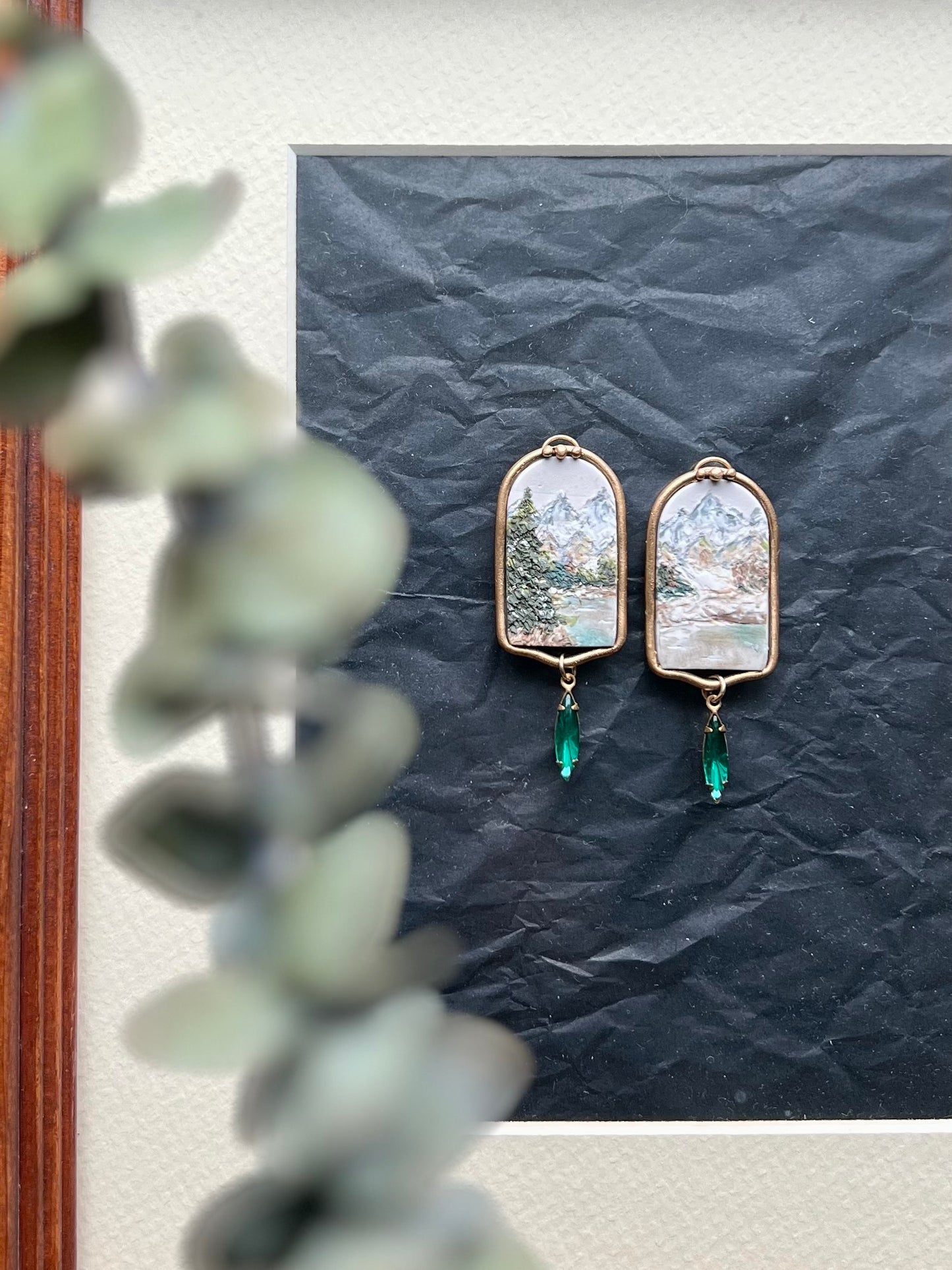 Mountain Landscape Dangle