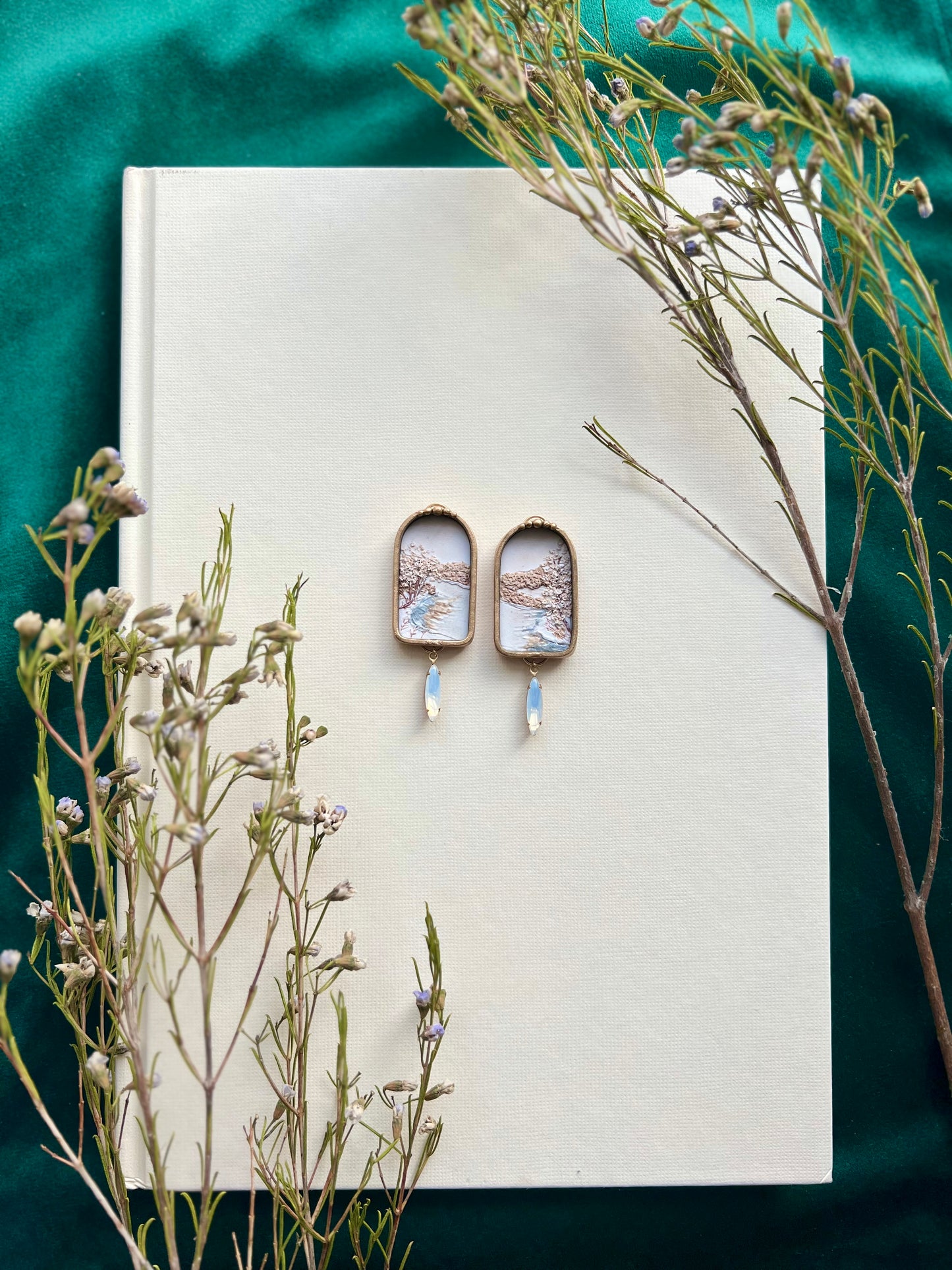 Winter Landscape Dangle