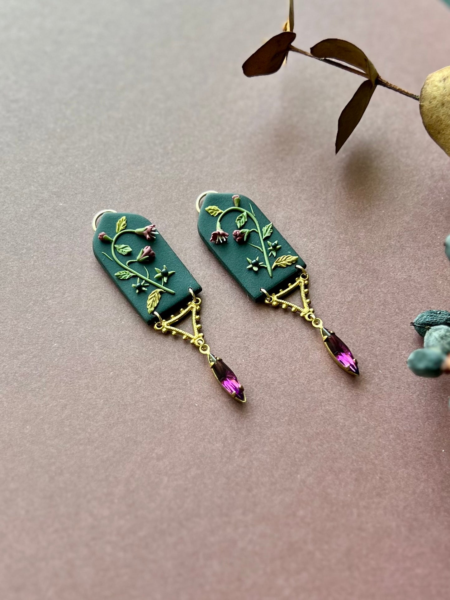Deadly Nightshade Dangle