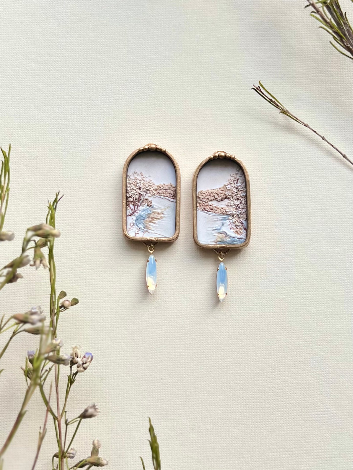 Winter Landscape Dangle