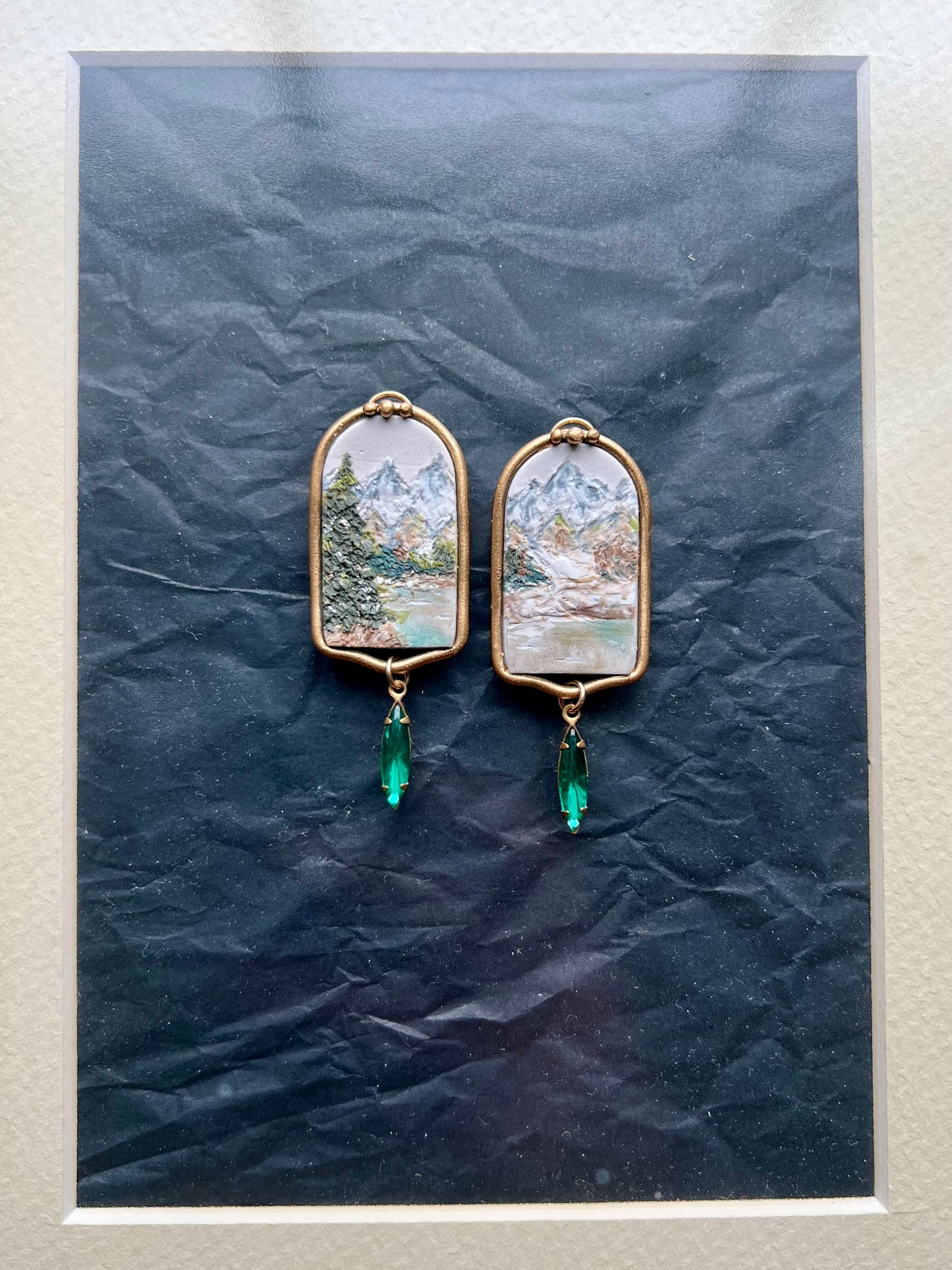 Mountain Landscape Dangle