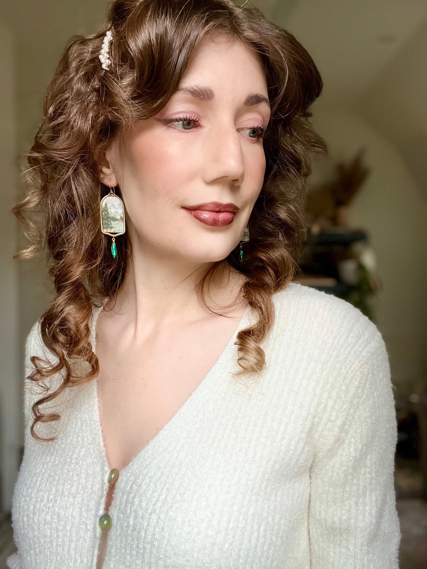 Mountain Landscape Dangle