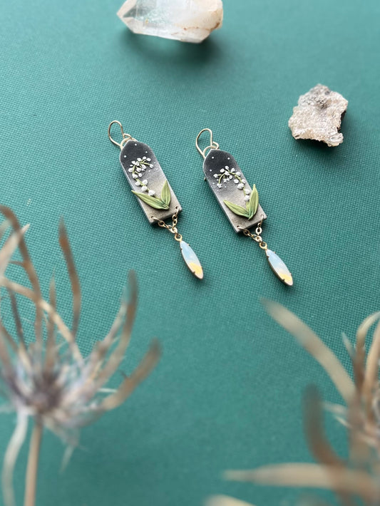 Lily of the Valley Dangle