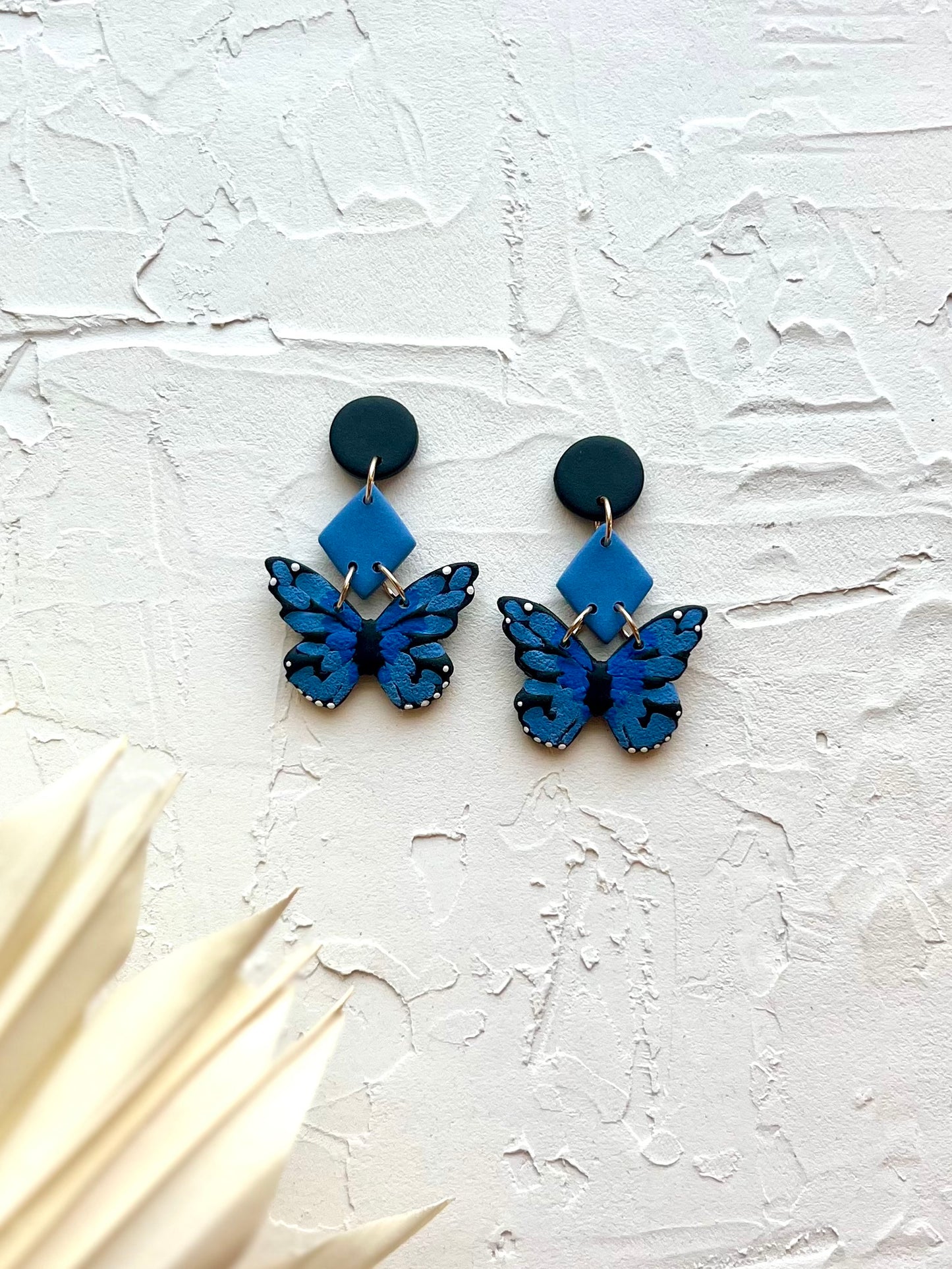 Mosaic Butterfly Earrings