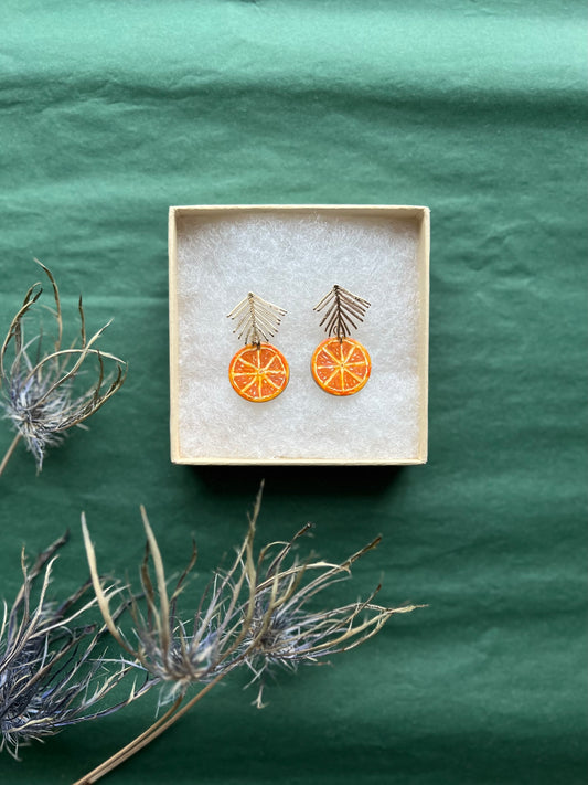 Painted Orange Slices