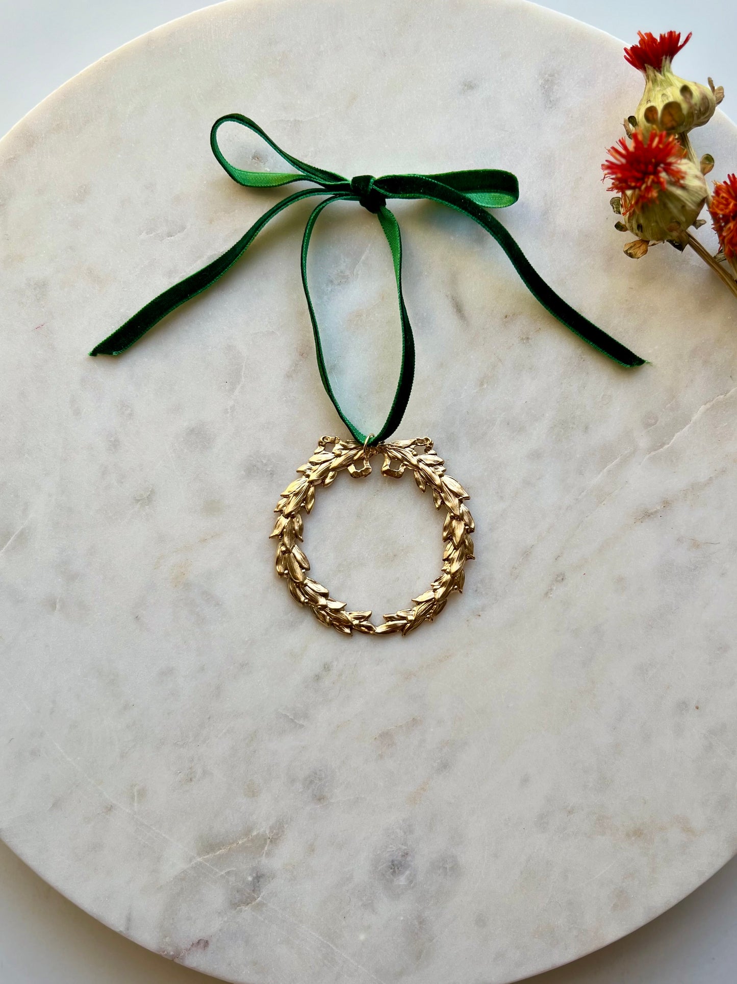 Vintage Brass Ornaments